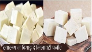 स्वास्थ्य न बिगाड़ दे मिलावटी पनीर