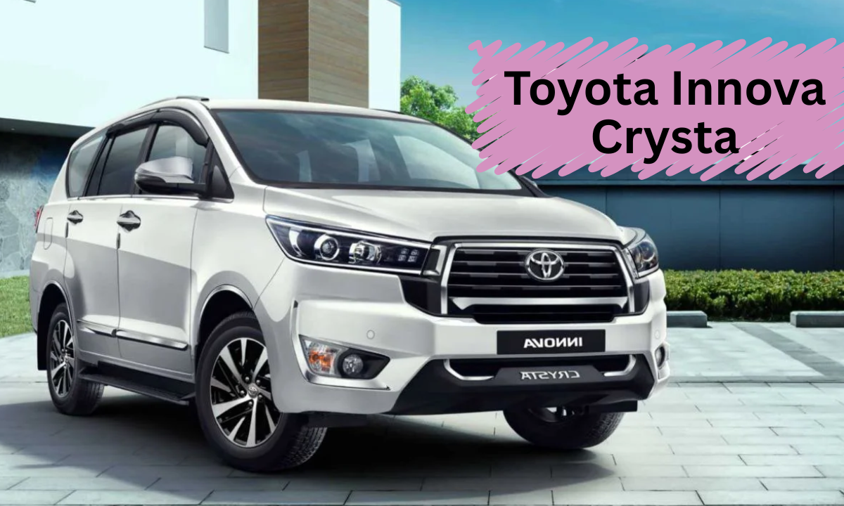 Toyota Innova Crysta car launched in the market with great features and great looks.