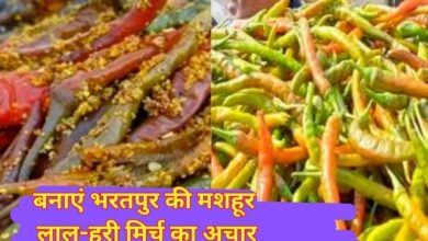 बनाएं भरतपुर की मशहूर लाल-हरी मिर्च का अचार (1)