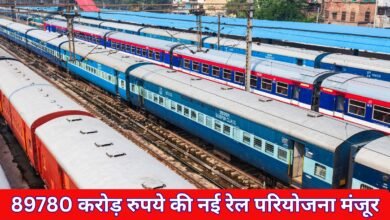 महाराष्ट्र में 89780 करोड़ रुपये की नई रेल परियोजना मंजूर