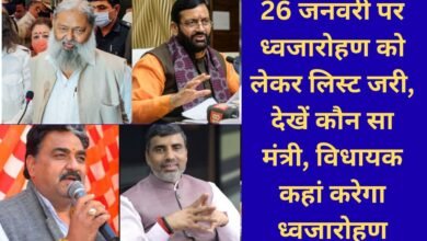 Haryana Flag Hosting 2026