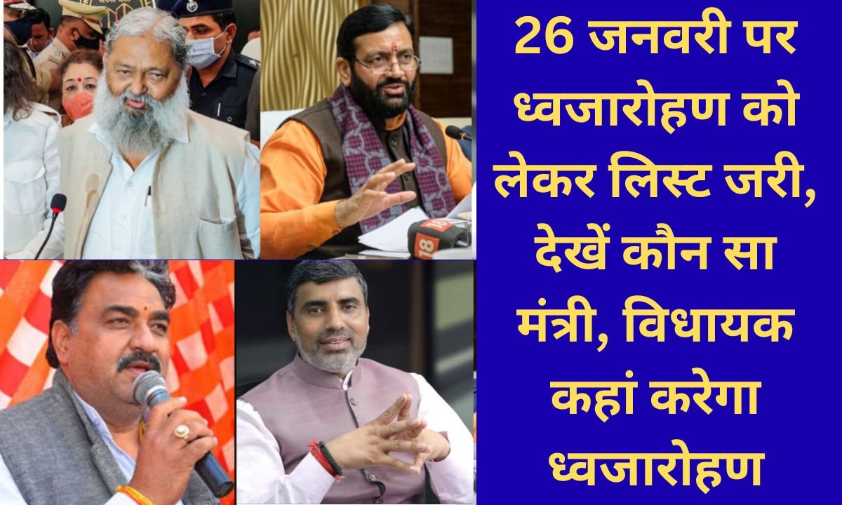 Haryana Flag Hosting 2026