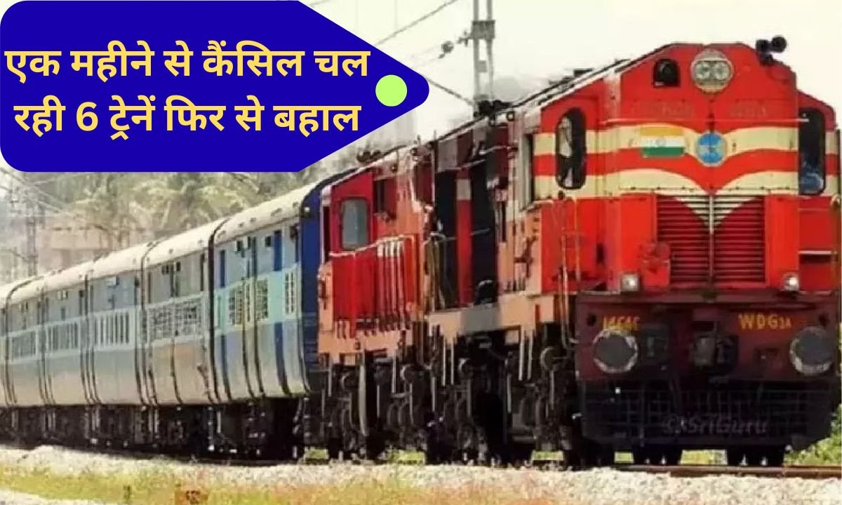 Cancelled Trains Restored Train List Fog and Interlocking Work