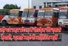 Holi Special Bus In UP: Roadways in Uttar Pradesh makes special preparations for Holi, additional buses will be run