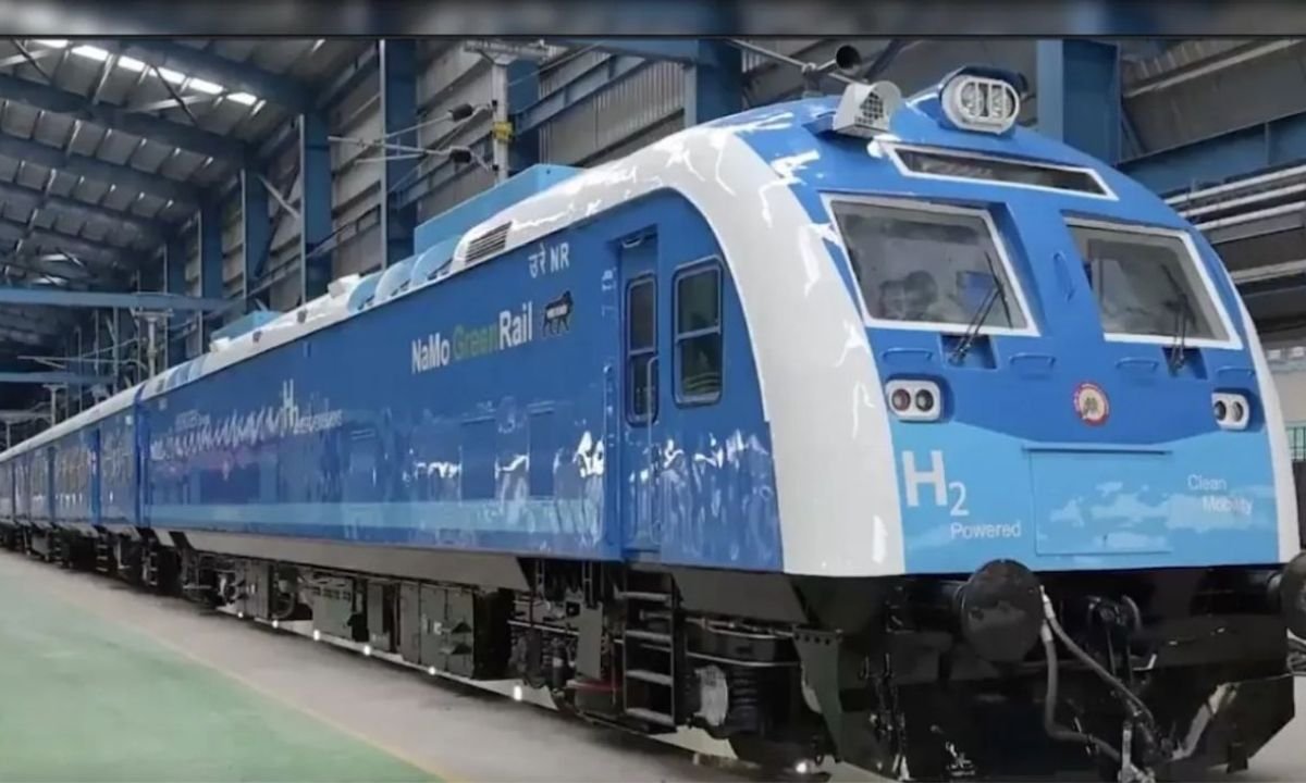 Hydrogen train update successful trial on Jind-Sonipat route
