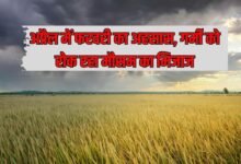 अप्रैल में फरवरी का अहसास, गर्मी को रोक रहा मौसम का मिजाज