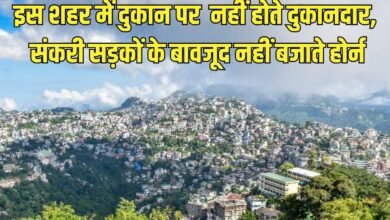 इस शहर में दुकान पर नहीं होते दुकानदार, संकरी सड़कों के बावजूद नहीं बजाते होर्न