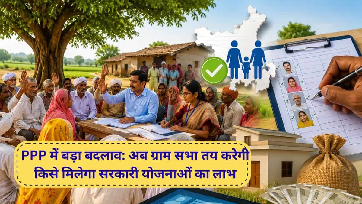 Haryana PPP Update Gram Sabha Income Verification