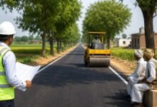 New Road Plan village road in Haryan 18 feet wide