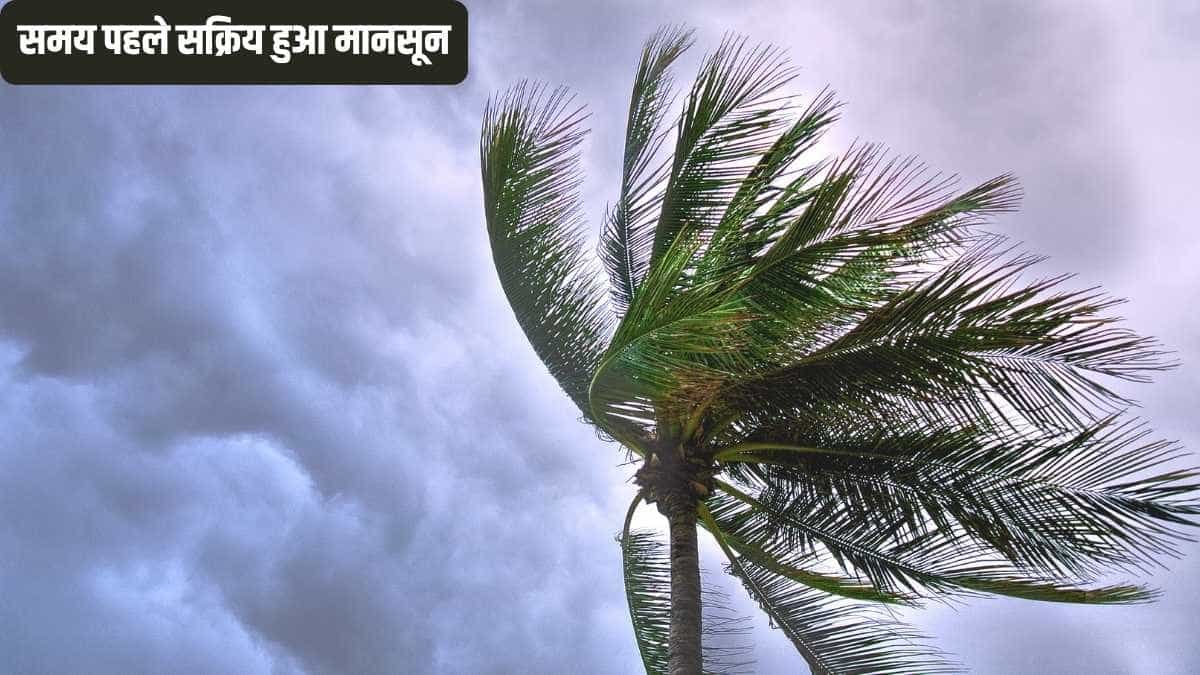 समय पहले सक्रिय हुआ मानसून अंडमान में एंट्री, 26 मई तक पहुंच जाएगा केरल
