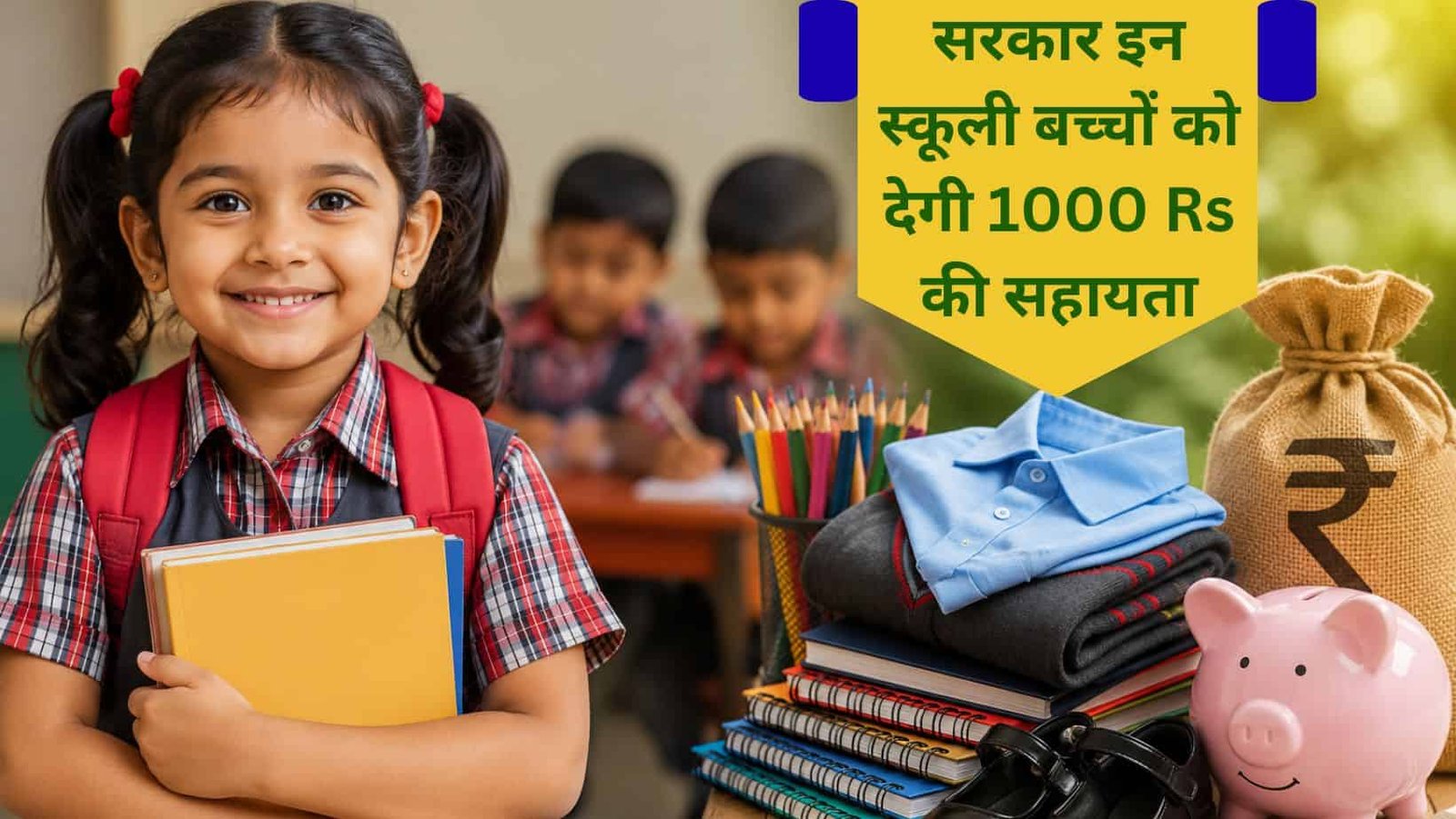Education news DBT Scheme Bal Vatika 3 students benefit Rs 1000