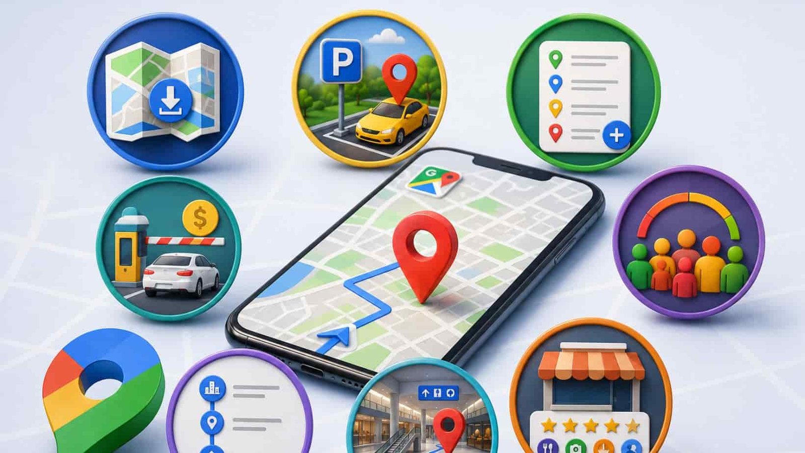 Google Maps features Offline maps for travel