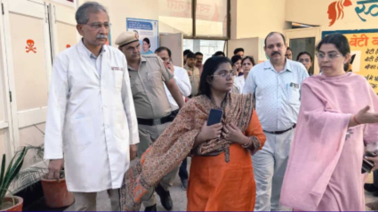 Jind DC inspects Civil Hospital, reprimands staff over mismanagement.