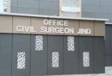 Jind News Health Department driver caught red-handed taking a bribe