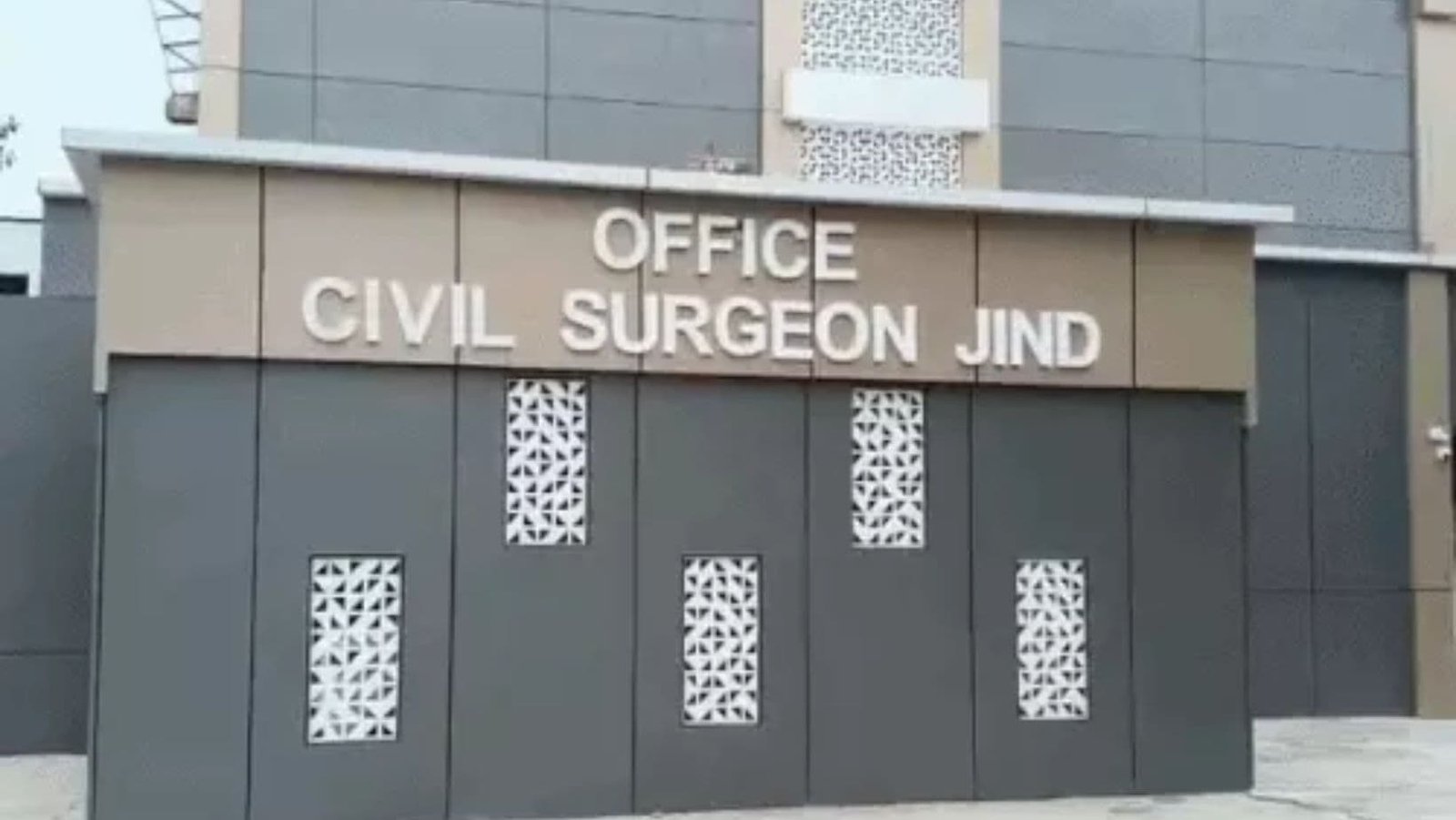 Jind News Health Department driver caught red-handed taking a bribe